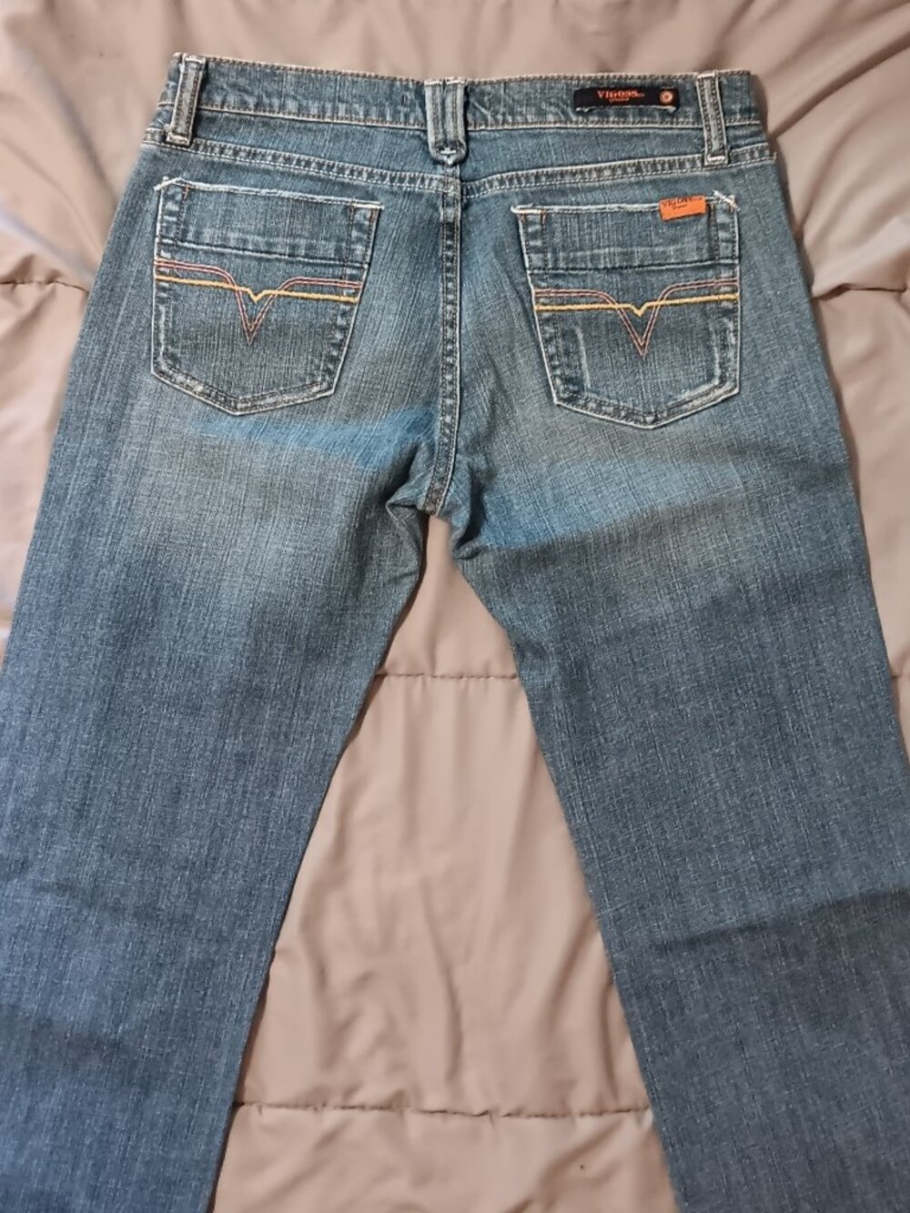 Y2K Vintage women's Vigoss low-rise bootcut jeans